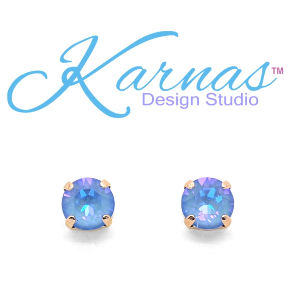 🎉HP🎉 Ocean DeLite 8mm Earrings Austrian Crystal
